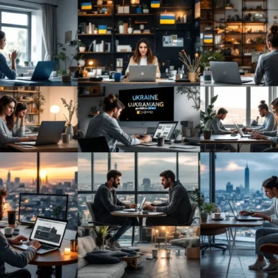 remote workforce in Ukraine